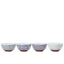 Tapas Bolle Ø13.6cm Assortert Mønster 4 pk