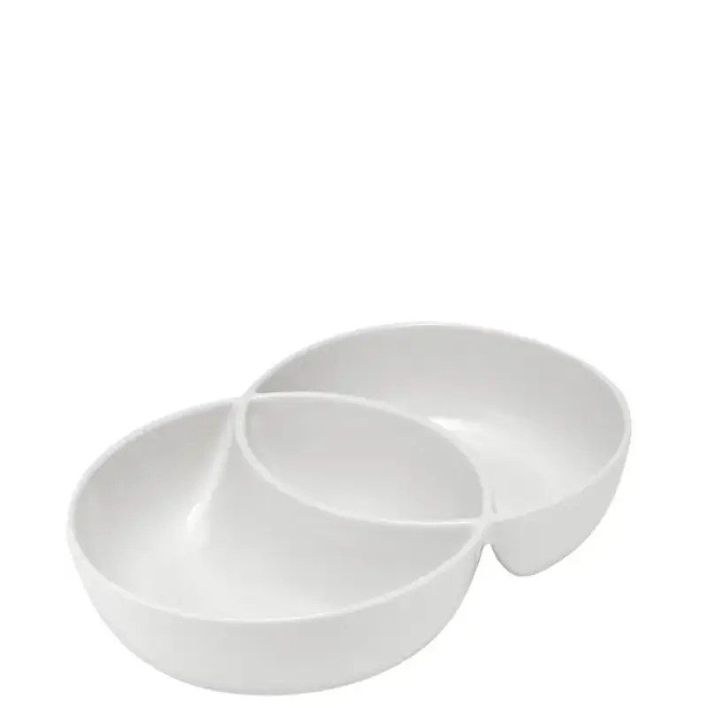 [LA61378] Loop Serveringsbolle (hvit)