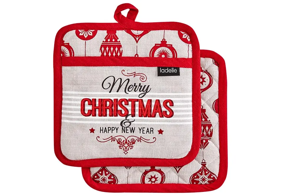[LA73552] Merry Christmas 2pk Gryteklut