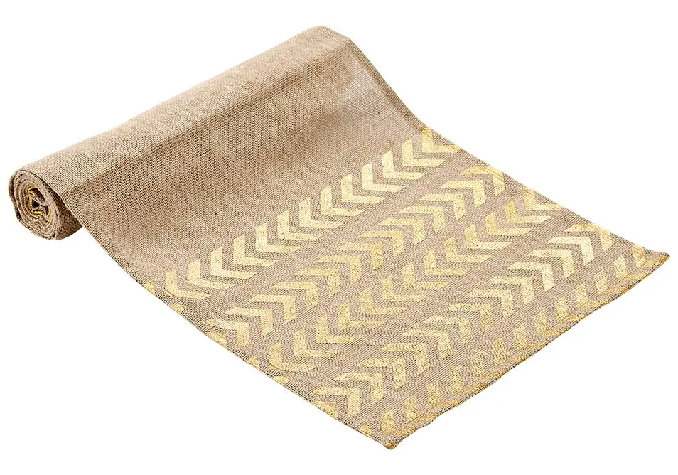 [LA73574] Dash Gold Jute Bordløper 