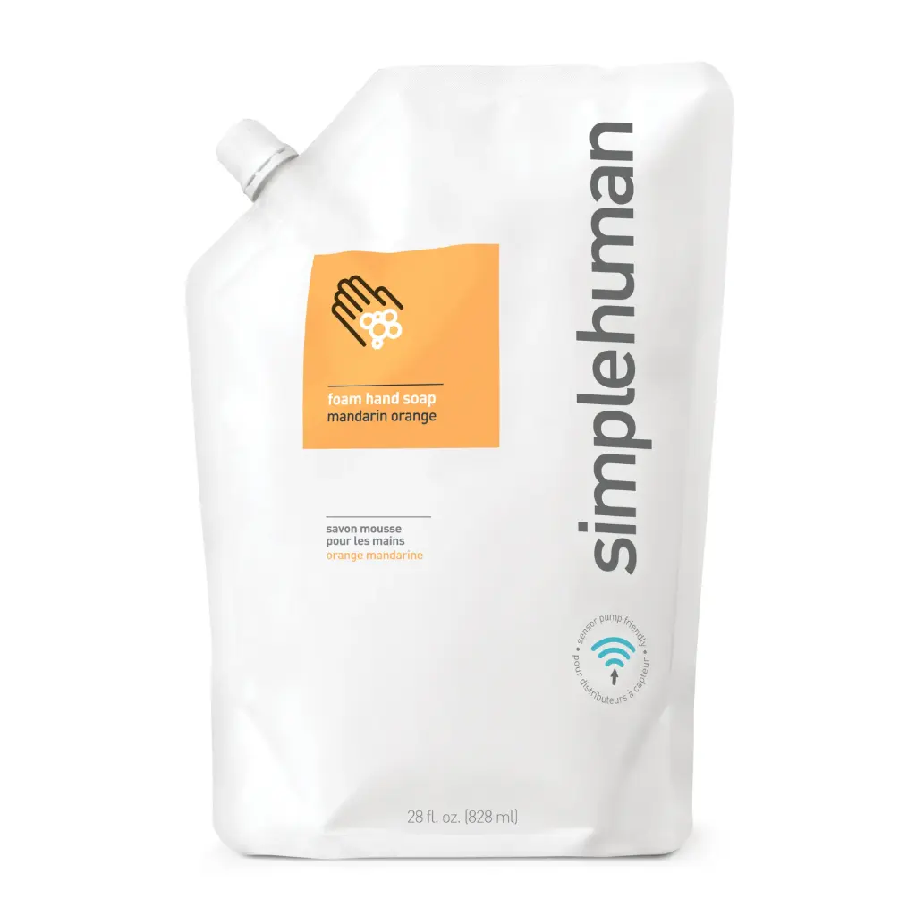 [CT1078] skummende håndsåpe 828ml refillpose (Mandarin Appelsin)