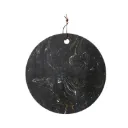 Metta Serveringsfat, Svart Stein Rund 30cm