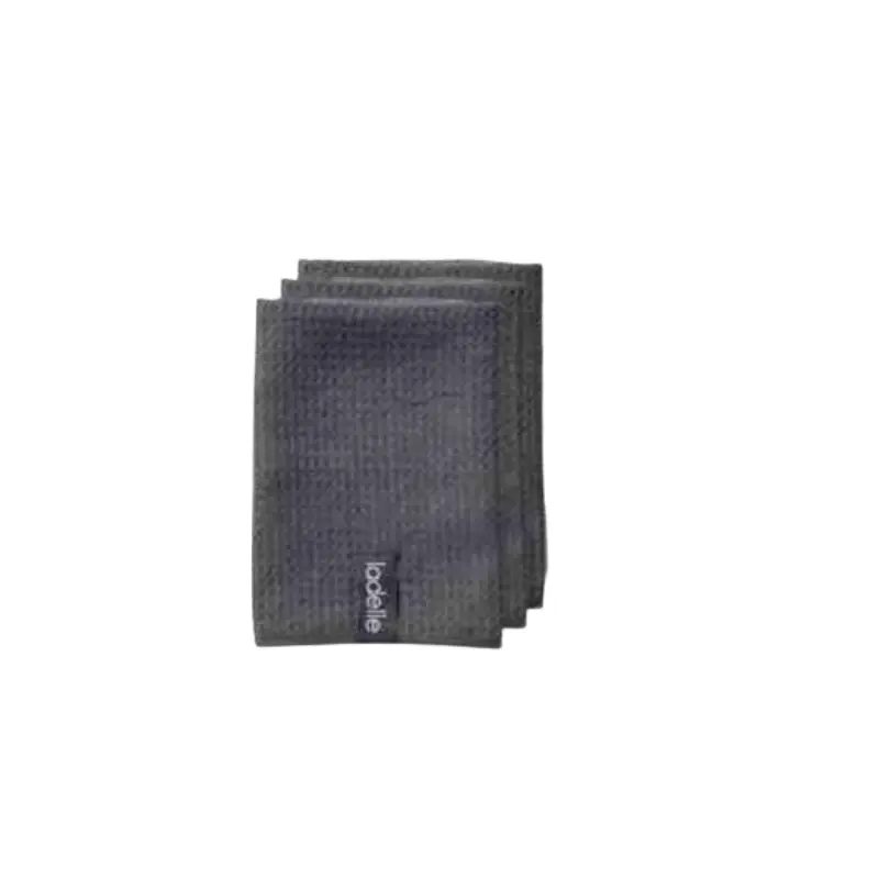 [LA30551] Microfiber Oppvaskklut, 3pk (sort)