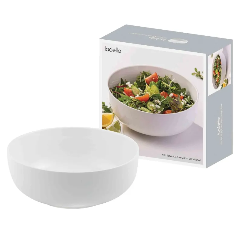 Alto Serve & Share salatbolle i porselen 23 cm