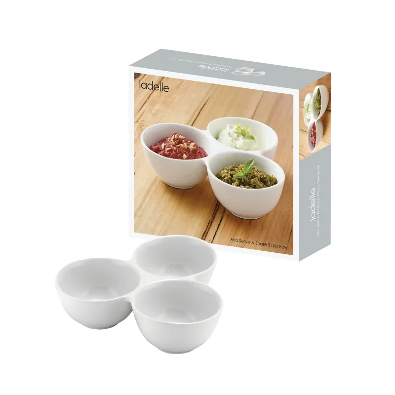 [LA64223] Alto Serve & Share Trippel Dipbolle