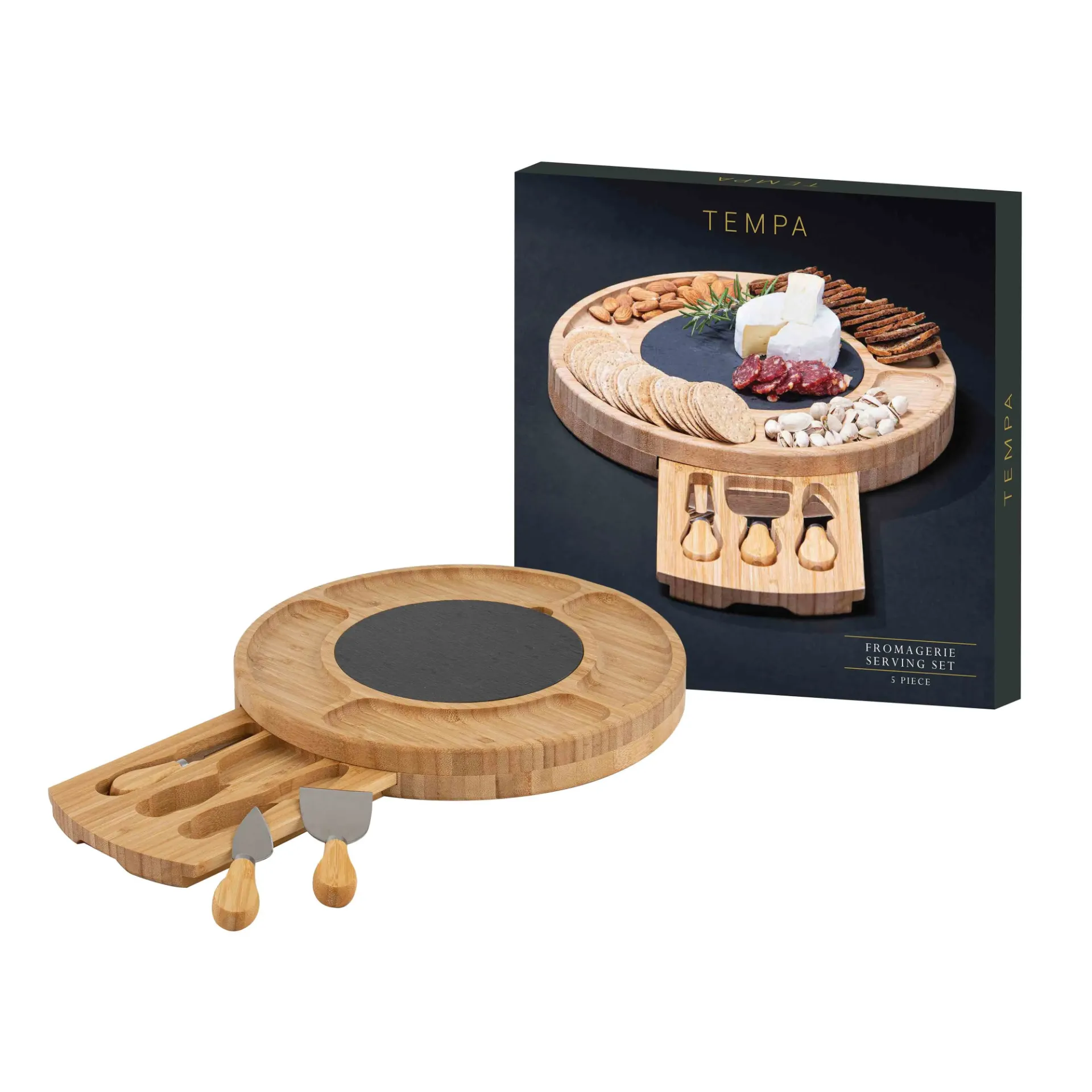 [LA898432] Fromagerie 5 delers Serveringssett