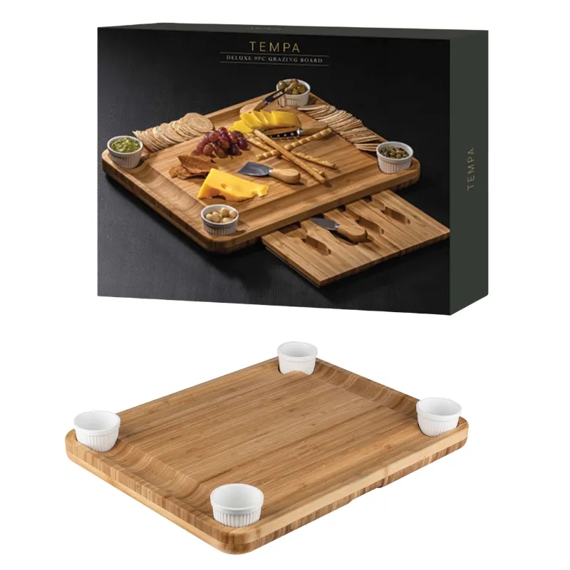 [LA897718] Fromagerie Deluxe 9 delers Grazing Board Set